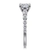 Gabriel & Co. Emberlie - 14K White Gold Cushion Cut Diamond Engagement Ring