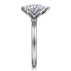 Online Gabriel & Co. Emma - 14K White Gold Pear Shape Solitaire Engagement Ring