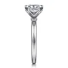 Hot Gabriel & Co. Emma - 14K White Gold Princess Cut Solitaire Engagement Ring