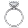New Gabriel & Co. Emma - 14K White Gold Round Solitaire Engagement Ring