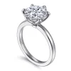 Gabriel & Co. Emma - 14K White Gold Round Solitaire Engagement Ring
