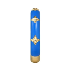 Hot Gabriel & Co. Enamel - 14K Yellow Gold Star Split Stackable with Blue Enamel