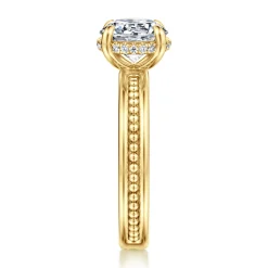 Online Gabriel & Co. Eniko - 14K Yellow Gold Round Diamond Engagement Ring