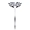 Clearance Gabriel & Co. Ericka - 14K White Gold Marquise Shape Diamond Engagement Ring
