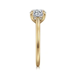 Online Gabriel & Co. Ericka - 14K Yellow Gold Round Diamond Engagement Ring
