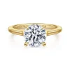 Gabriel & Co. Ericka - 14K Yellow Gold Round Diamond Engagement Ring