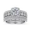 Sale Gabriel & Co. Ethel - 14K White Gold Round Diamond Engagement Ring