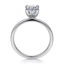 Outlet Gabriel & Co. Evelina - 14K White Gold Solitaire Diamond Engagement Ring