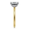 Online Gabriel & Co. Evelina - 14K White-Yellow Gold Emerald Cut Solitaire Diamond Engagement Ring