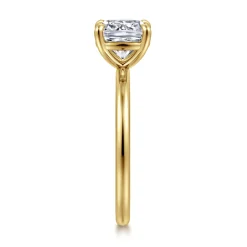 Discount Gabriel & Co. Evelina - 14K Yellow Gold Pear Shape Solitaire Diamond Engagement Ring