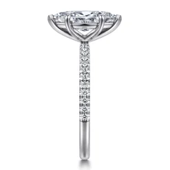 Online Gabriel & Co. Evelyn - 14K White Gold Marquise Shape Diamond Engagement Ring