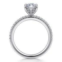 Online Gabriel & Co. Evelyn - 14K White Gold Marquise Shape Diamond Engagement Ring