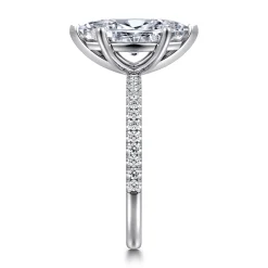 Outlet Gabriel & Co. Evelyn - 14K White Gold Marquise Shape Diamond Engagement Ring