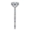 Online Gabriel & Co. Evelyn - 14K White Gold Oval Diamond Engagement Ring