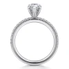 Hot Gabriel & Co. Evelyn - 14K White Gold Pear Shape Diamond Engagement Ring