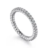 Gabriel & Co. Faenza - 14K White Gold Diamond Eternity Band - 0.5 ct