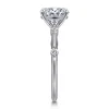Discount Gabriel & Co. Frances - 14K White Gold Oval Diamond Engagement Ring