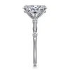 Clearance Gabriel & Co. Frances - 14K White Gold Oval Diamond Engagement Ring