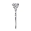 Outlet Gabriel & Co. Frances - 14K White Gold Round Diamond Engagement Ring