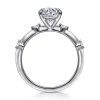 Online Gabriel & Co. Frances - 14K White Gold Round Diamond Engagement Ring