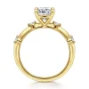 Gabriel & Co. Frances - 14K Yellow Gold Cushion Cut Diamond Engagement Ring