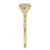 Sale Gabriel & Co. Frances - 14K Yellow Gold Round Diamond Engagement Ring