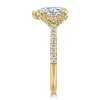 Hot Gabriel & Co. Franka - 14K Yellow Gold Pear Shape Diamond Engagement Ring