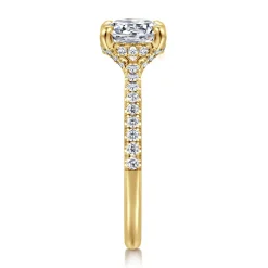 Online Gabriel & Co. Franka - 14K Yellow Gold Round Diamond Engagement Ring
