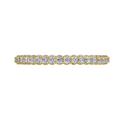 Hot Gabriel & Co. Giralda - 14K Yellow Gold Diamond Eternity Band - 0.48 ct