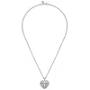 Clearance Gabriel & Co. HEART - 925 Sterling Silver Heart Angel Wing Pendant Necklace