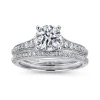 Sale Gabriel & Co. Hollis - 14K White Gold Round Diamond Engagement Ring
