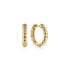 Gabriel & Co. Huggie Earrings 14K Yellow Gold 15mm Bujukan