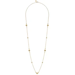 Sale Gabriel & Co. 32 inch 14K Yellow Gold Bujukan Ball Necklace