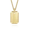 Discount Gabriel & Co. 22 Inch 14K Yellow Gold Dog Tag Pendant Necklace