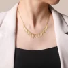 Clearance Gabriel & Co. 18 Inch 14K Yellow Gold Spear Drops Necklace