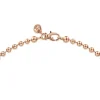 Outlet Gabriel & Co. 20 Inch 4mm 14K Rose Gold Men's Hollow Ball Chain Necklace