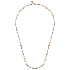 Outlet Gabriel & Co. 20 Inch 4mm 14K Rose Gold Men's Hollow Ball Chain Necklace