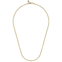Sale Gabriel & Co. 20 Inch 3mm 14K Yellow Gold Hollow Ball Chain Necklace