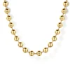 Outlet Gabriel & Co. 22 Inch 4mm 14K Yellow Gold Men's Hollow Ball Chain Necklace