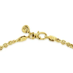Hot Gabriel & Co. 22 Inch 3.6mm 14K Yellow Gold Men's Hollow Link Chain Necklace