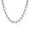 Best Gabriel & Co. 22 Inch 4mm 925 Sterling Silver Men's Hollow Ball Chain Necklace
