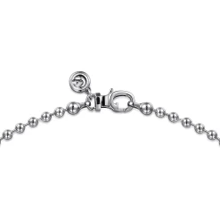 Hot Gabriel & Co. 20 Inch 3mm 925 Sterling Silver Men's Hollow Ball Chain Necklace