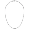 Sale Gabriel & Co. 20 Inch 5mm 925 Sterling Silver Men's Solid Box Chain Necklace