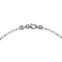 Sale Gabriel & Co. 20 Inch 5mm 925 Sterling Silver Men's Solid Box Chain Necklace