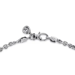 Online Gabriel & Co. 22 Inch 3.6mm 925 Sterling Silver Men's Solid Link Chain Necklace