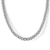 Discount Gabriel & Co. 22 Inch 3.5mm 925 Sterling Silver Men's Solid Round Box Chain Necklace