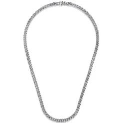 Discount Gabriel & Co. 20 Inch 5mm 925 Sterling Silver Men's Solid Cuban Link Chain Necklace