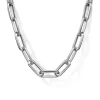 New Gabriel & Co. 24 Inch 4.5mm 925 Sterling Silver Men's Solid Faceted Link Chain Necklace