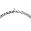 Hot Gabriel & Co. 24 Inch 7mm 925 Sterling Silver Men's Solid Diamond Cut Cuban Link Necklace