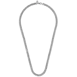 Hot Gabriel & Co. 24 Inch 7mm 925 Sterling Silver Men's Solid Diamond Cut Cuban Link Necklace